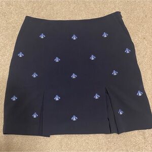 EP Pro / epny golf navy blue bee skirt